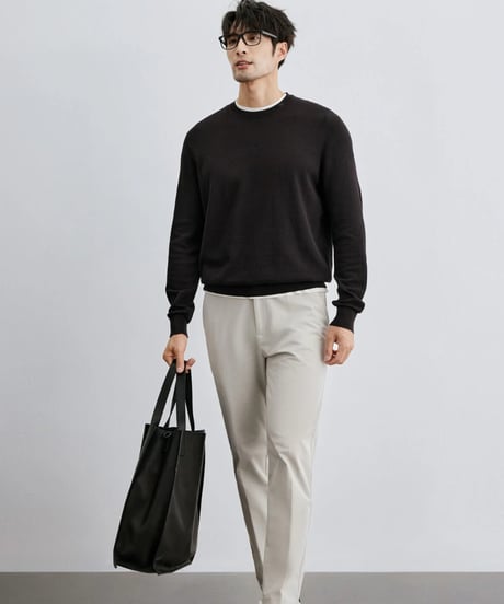 tapered stretch pants /2color　SH2003