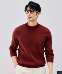 half turtleneck sweater /4color　SH2656