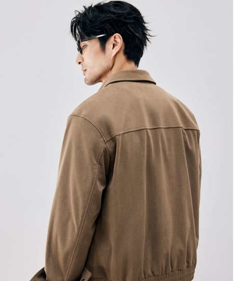 zipper jacket corduroy /2color SH2662