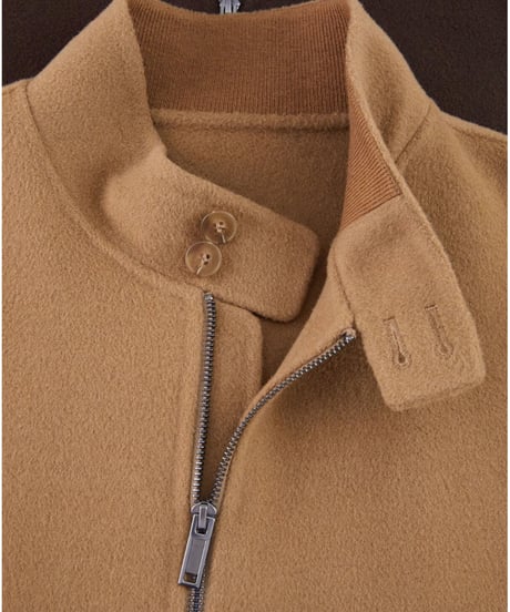 wool stand collar jacket /2color　SH2218
