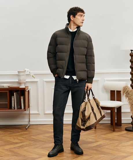 coat down jacket stand collar /2color　SH2600