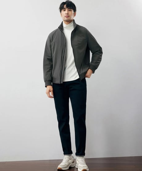 stand collar blouson jacket　SH2205