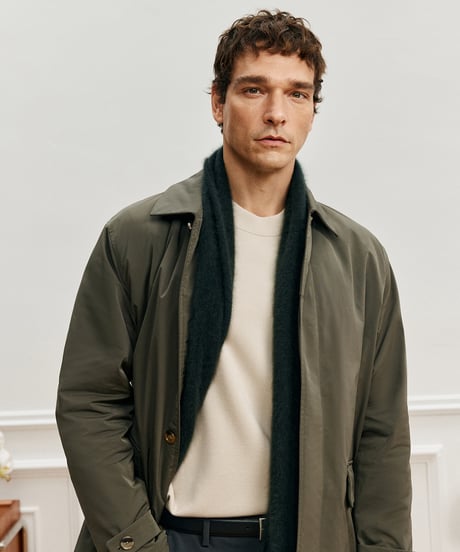 jacket lapel coat mid-length /2color　SH2578