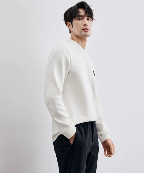 modal cotton round neck shirt /3color　SH2315