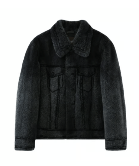 fur jacket silk　SH2697