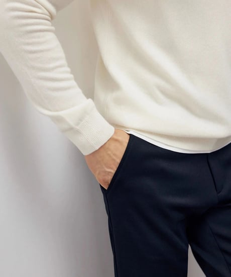 cashmere sweater in original color /2color　SH2215