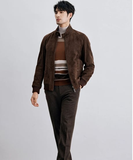suede leather jacket leather 100％ /2color　SH2326
