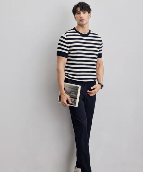 stretch casual pants /2color　SH2071