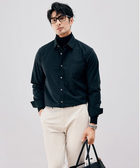 check shirt cotton　SH2669