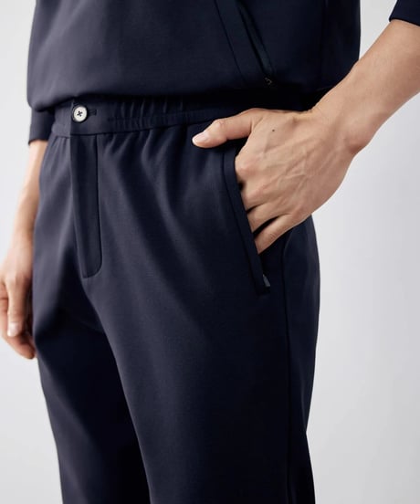 sweatpants elastic waist casual /2color　SH2245