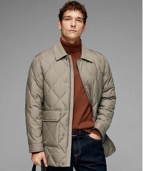 white goose down down jacket /2color　SH2627