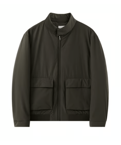 cotton stand-up collar jacket /2color　SH2582