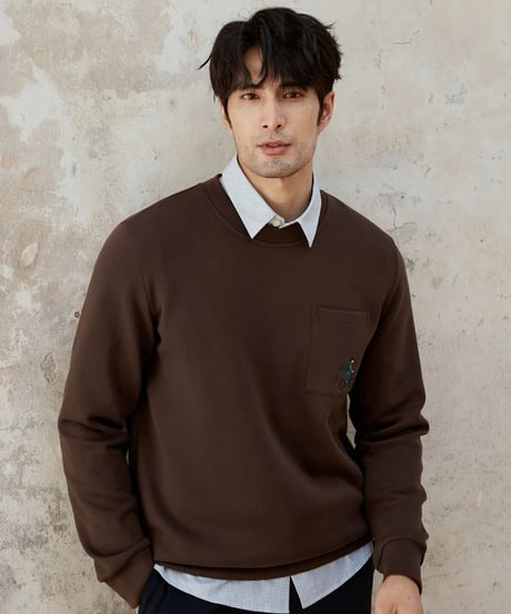casual sweatshirt cotton /3color　SH2009