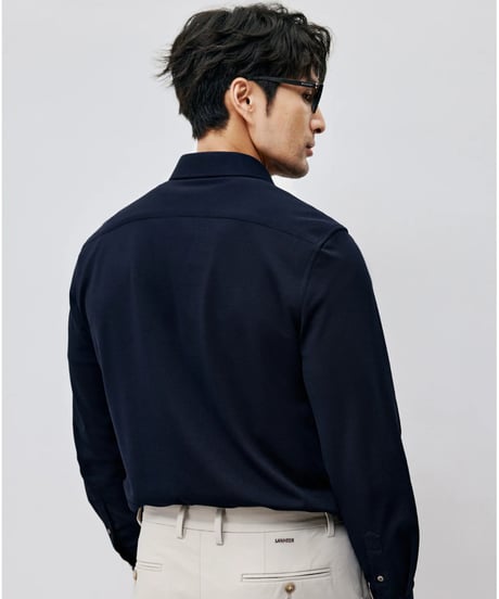 mulberry silk formal shirt /2color　SH2459