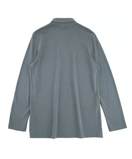 modal wool cotton lapel shirt /2color　SH2399