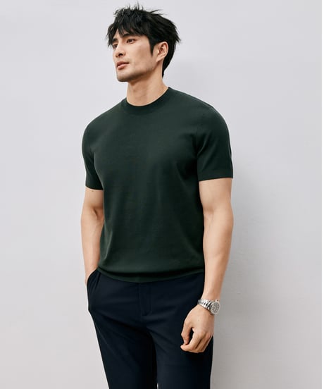 short sleeve t-shirt, high quality cotton /3color　SH2491