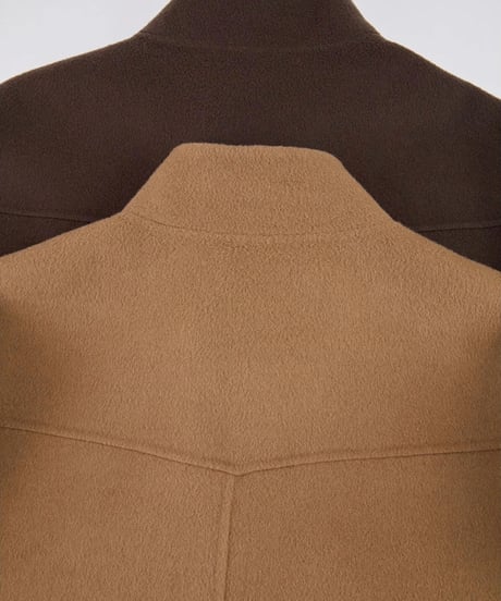wool stand collar jacket /2color　SH2218