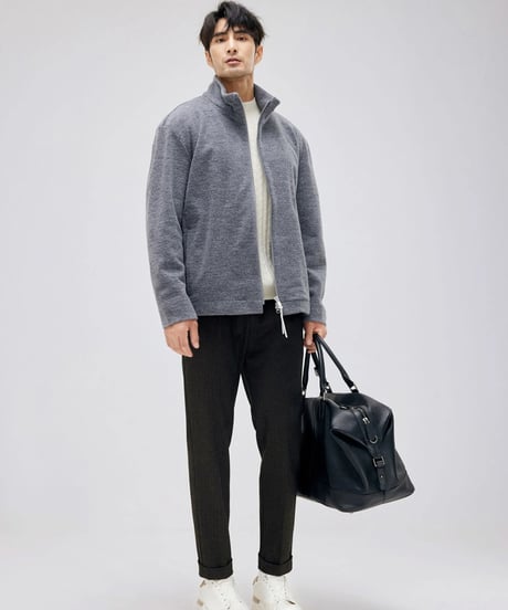 stand collar wool jacket /2color　SH2158