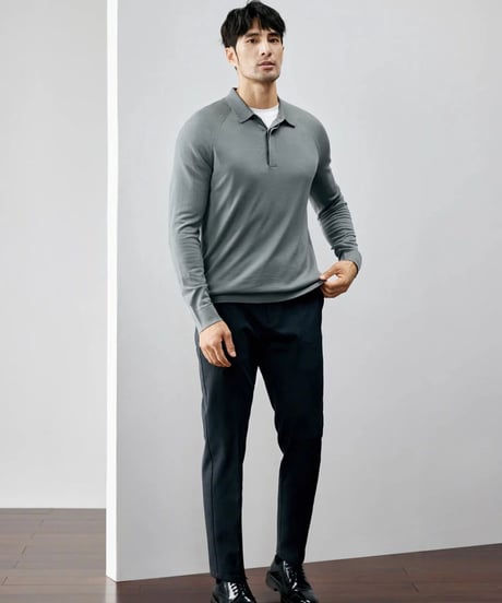 casual slim cotton pants /2color　SH2264
