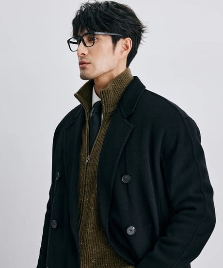 long coat wool 100% /2color　SH2408