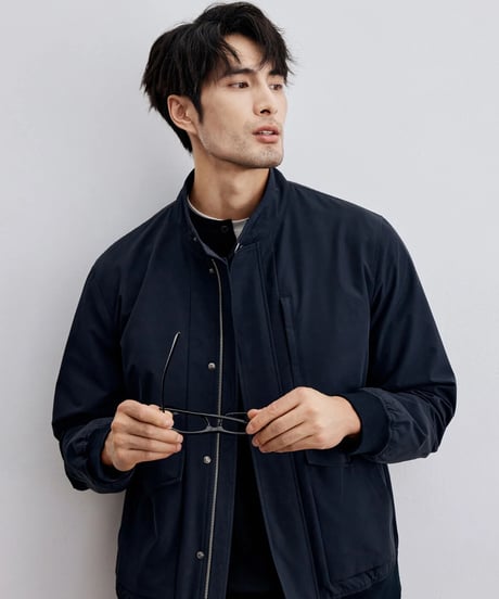 stand collar jacket easy care　SH2325