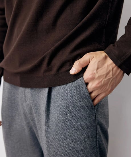 sweater wool slim fit /2color　SH2232