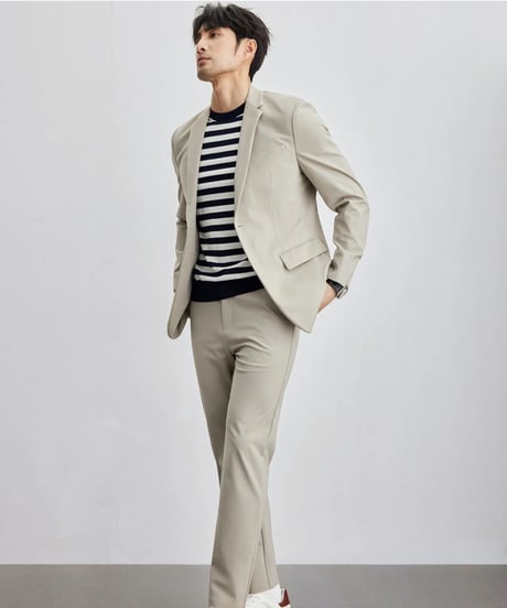 stretch slim casual pants /2color　SH2108