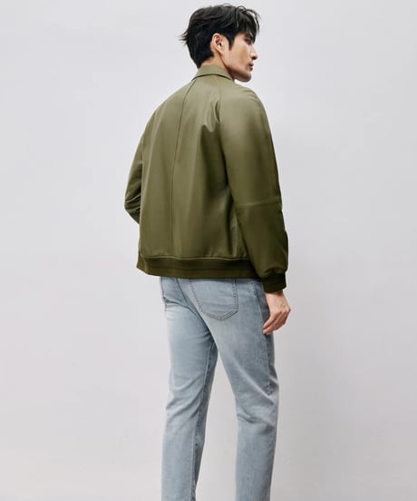 100% sheepskin leather jacket　SH2460