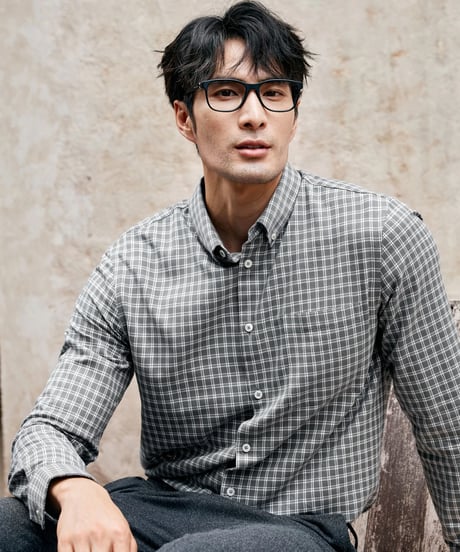 checkered shirt　SH2338