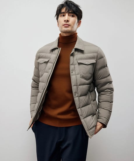 wool turtleneck sweater /4color　SH2213