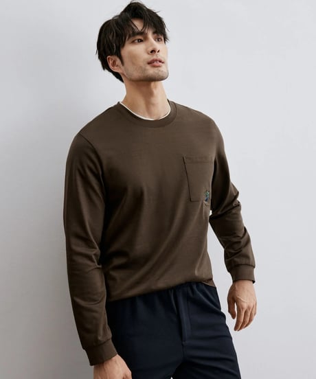 casual cotton t shirt /2color　SH2298