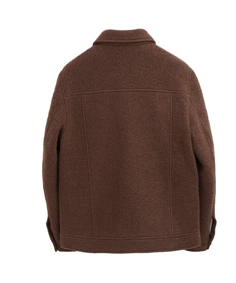 lapel denim jacket wool 100% /2color　SH2383