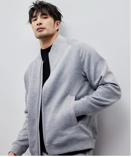 zipper knit jacket /2color　SH2150