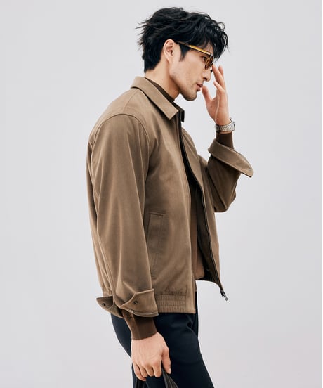 zipper jacket corduroy /2color SH2662
