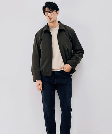 zipper jacket corduroy /2color SH2662