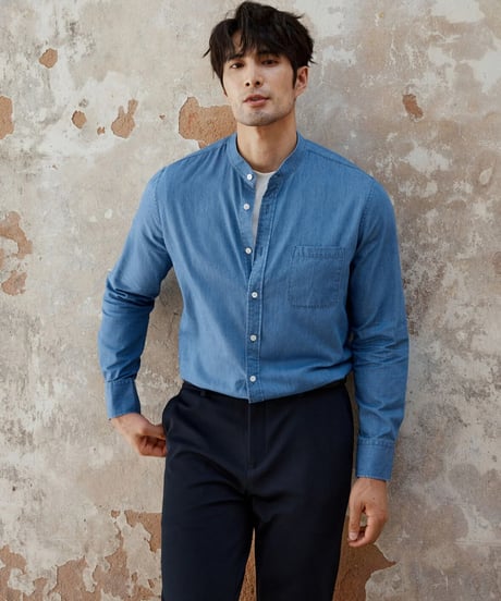 cotton denim shirt　SH2019