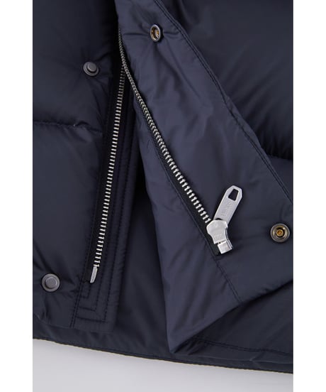 white goose down vest jacket /2color　SH2336