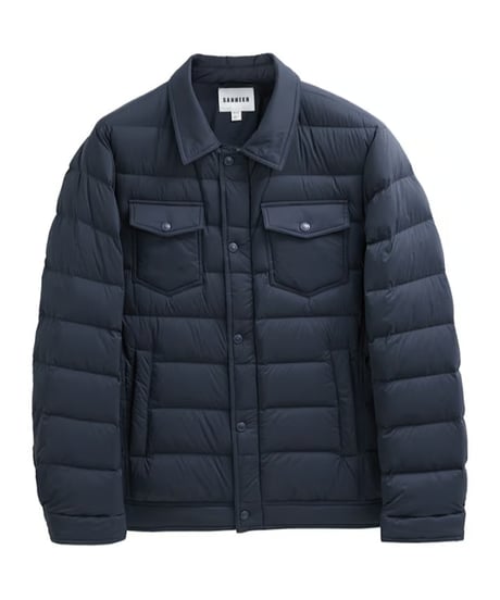 white goose down jacket /4color　SH2392