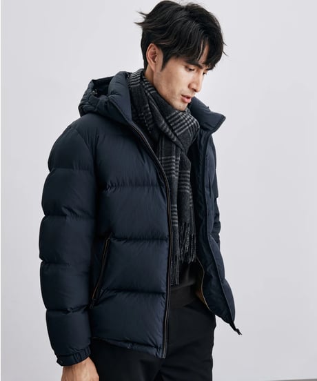 white goose short down jacket　SH2429