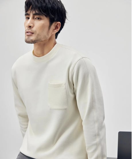 pullover round neck sweatshirt /2color　SH2281
