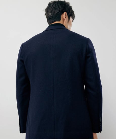 wool herringbone slim casual jacket /2color　SH2239