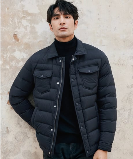 white goose down jacket /4color　SH2392
