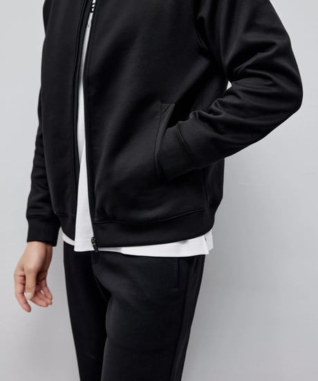 zipper knit jacket /2color　SH2150