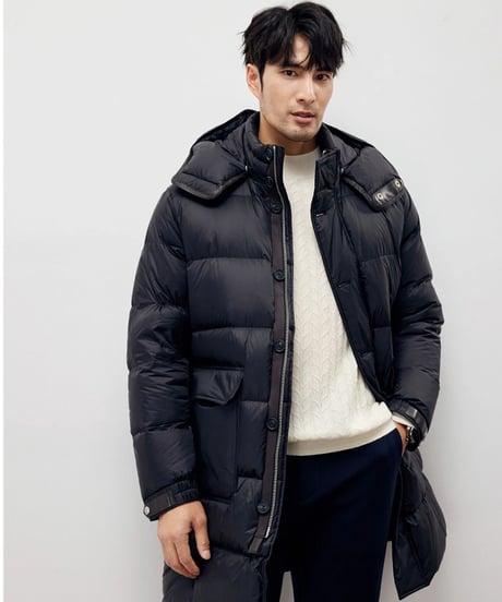 white duck down coat /2color　SH2189