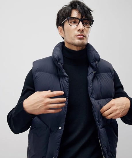 Down vest jacket /2color　SH2221