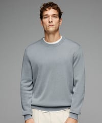 round neck sweater in wool /4color　SH2649