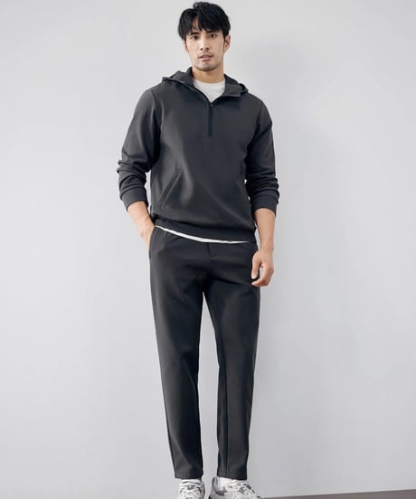 sweatpants elastic waist casual /2color　SH2245