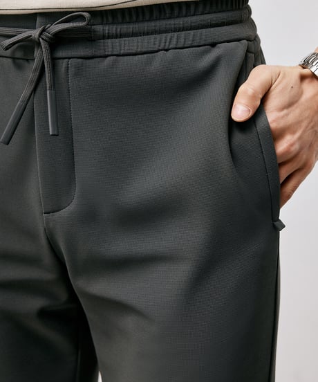 stretch elastic waist pants /2color　SH2496