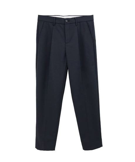 wool one-pleat casual pants /2color　SH2395
