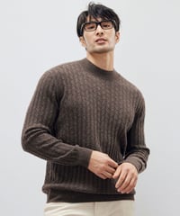cashmere high neck sweater /2color　SH2178